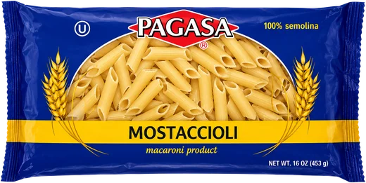 PAGASA Mostaccioli pasta