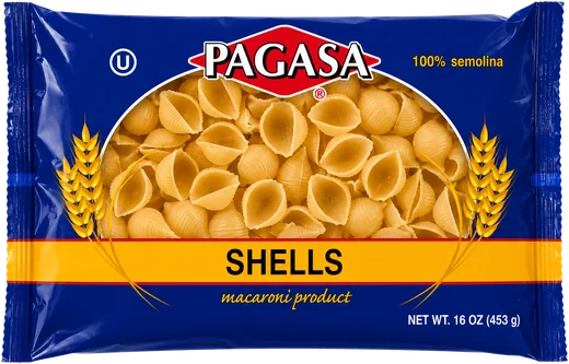PAGASA Shells pasta