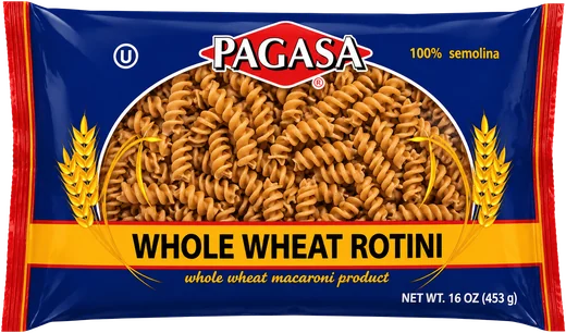 PAGASA Whole Wheat Rotini pasta